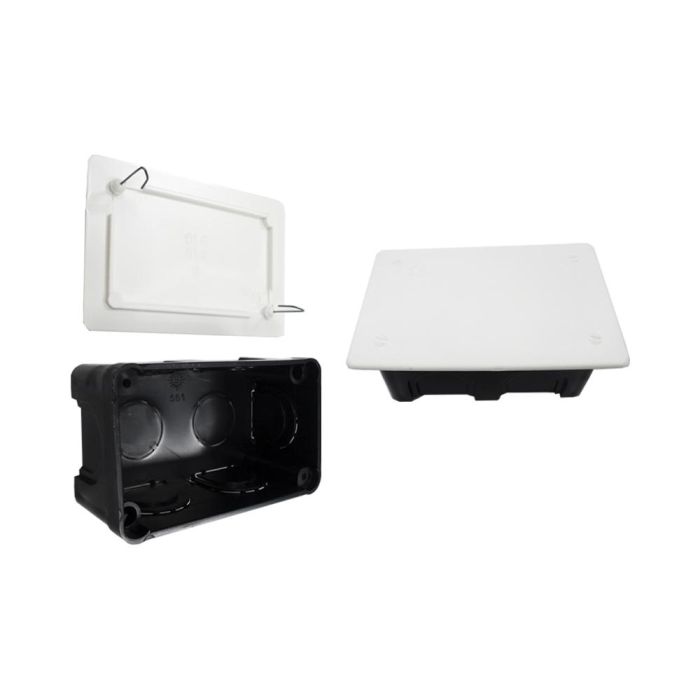 Solera 614 Caja rectangular 200x130x60mm garra metálica retractilado termoplástico 0 Solera 614 Caja rectangular 200x130x60mm garra metálica retractilado termoplástico 0