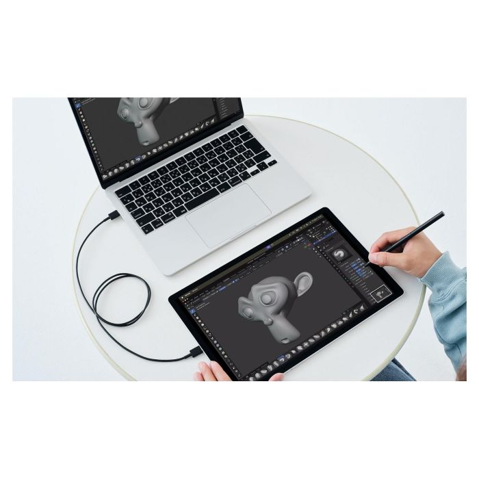 Wacom Movink 14 OLED, Tableta gráfica con pantalla táctil 14 pulgadas, resolución 2880x1800, 8192 niveles de presión, Bluetooth 5.4, WiFi, compatible con Windows y macOS, Color Gris 10 Wacom Movink 14 OLED, Tableta gráfica con pantalla táctil 14 pulgadas, resolución 2880x1800, 8192 niveles de presión, Bluetooth 5.4, WiFi, compatible con Windows y macOS, Color Gris 10