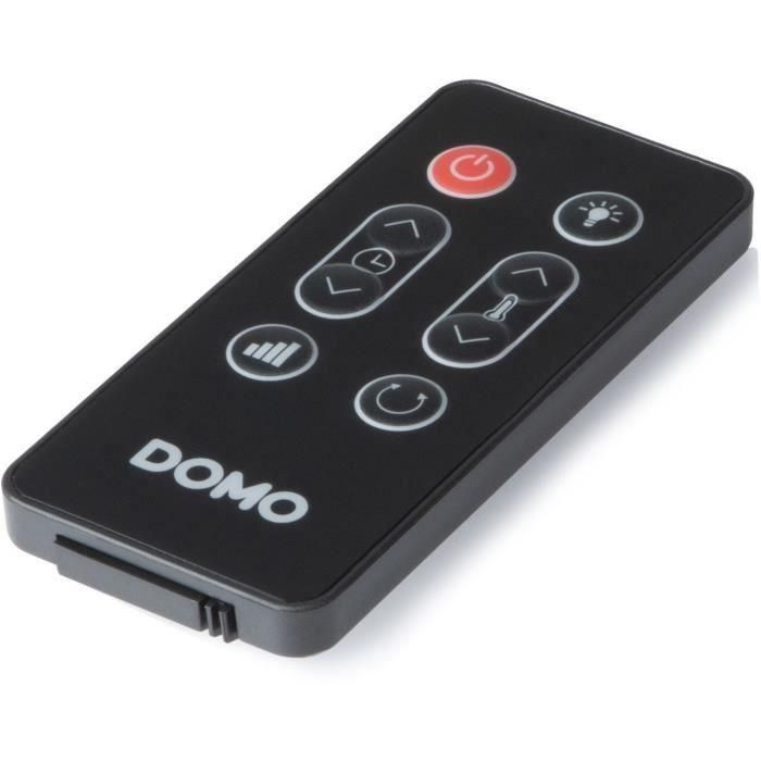 Calefactor cerámico con efecto leña - 2000 W - DOMO - DO7345H - 83,5 cm - Negro 3 Calefactor cerámico con efecto leña - 2000 W - DOMO - DO7345H - 83,5 cm - Negro 3