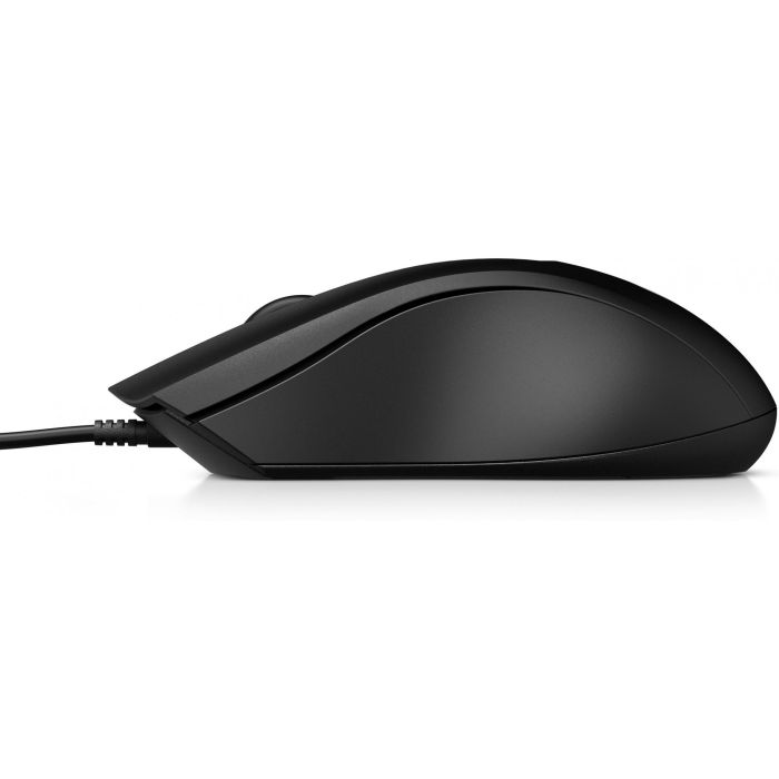 HP 822M9UT Ratón Óptico 105 con Cable USB, Sensor Preciso 1600 DPI, Diseño Ambidiestro Cómodo 3 Botones, Compatible Windows y Mac, Negro 3 HP 822M9UT Ratón Óptico 105 con Cable USB, Sensor Preciso 1600 DPI, Diseño Ambidiestro Cómodo 3 Botones, Compatible Windows y Mac, Negro 3