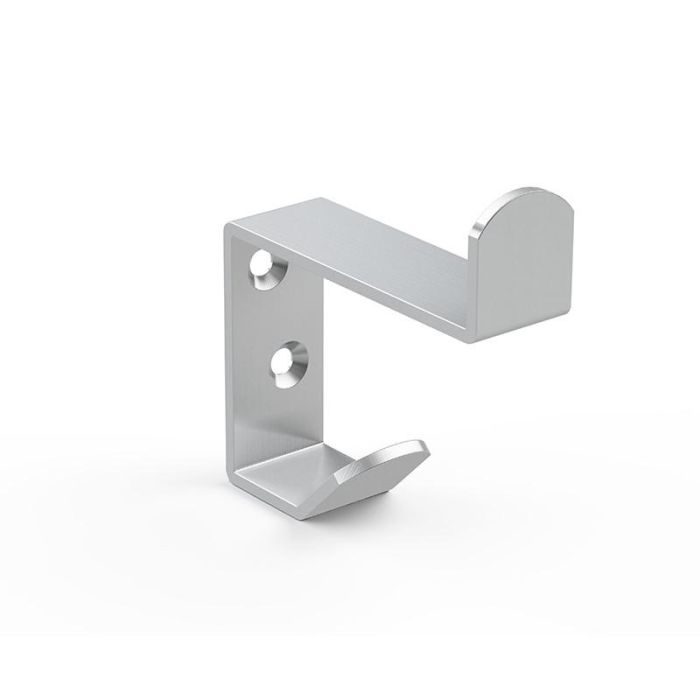 HERRAJES ALK Percha Doble Cabine Inoxidable 304