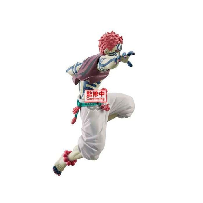 Banpresto BP29247P Figura Akaza Demon Slayer: Kimetsu No Yaiba Vibration Stars Limited 13cm Coleccionistas PVC/ABS 2