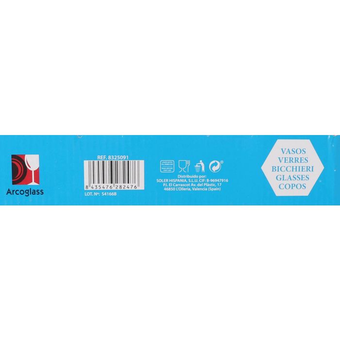 Set de 6 vasos Mistral Dots 260 ml - Inde (12 Cajas) 1 Set de 6 vasos Mistral Dots 260 ml - Inde (12 Cajas) 1