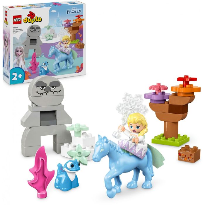 LEGO 10418 DUPLO Disney Elsa y Bruni en el Bosque Encantado - Set de Construcción para Niños Pequeños 13 LEGO 10418 DUPLO Disney Elsa y Bruni en el Bosque Encantado - Set de Construcción para Niños Pequeños 13