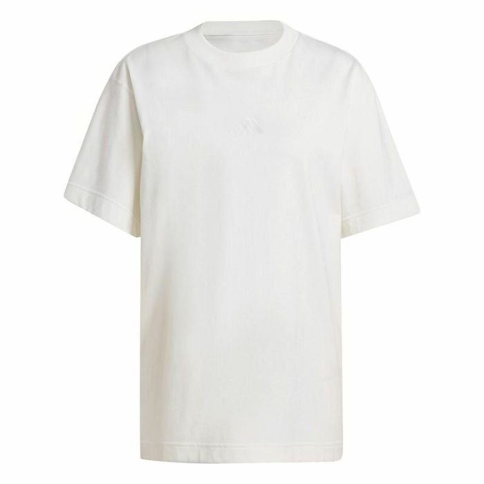 Camiseta de Manga Corta Mujer Adidas All Szn Loose Blanco 0 Camiseta de Manga Corta Mujer Adidas All Szn Loose Blanco 0