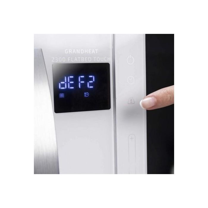 Cecotec GrandHeat 2300 Flatbed Touch Microondas de Encimera, sin Plato Giratorio, 23 L, 800W, Programas Pasta, Carnes, Pizza, Popcorn, Blanco 3 Cecotec GrandHeat 2300 Flatbed Touch Microondas de Encimera, sin Plato Giratorio, 23 L, 800W, Programas Pasta, Carnes, Pizza, Popcorn, Blanco 3