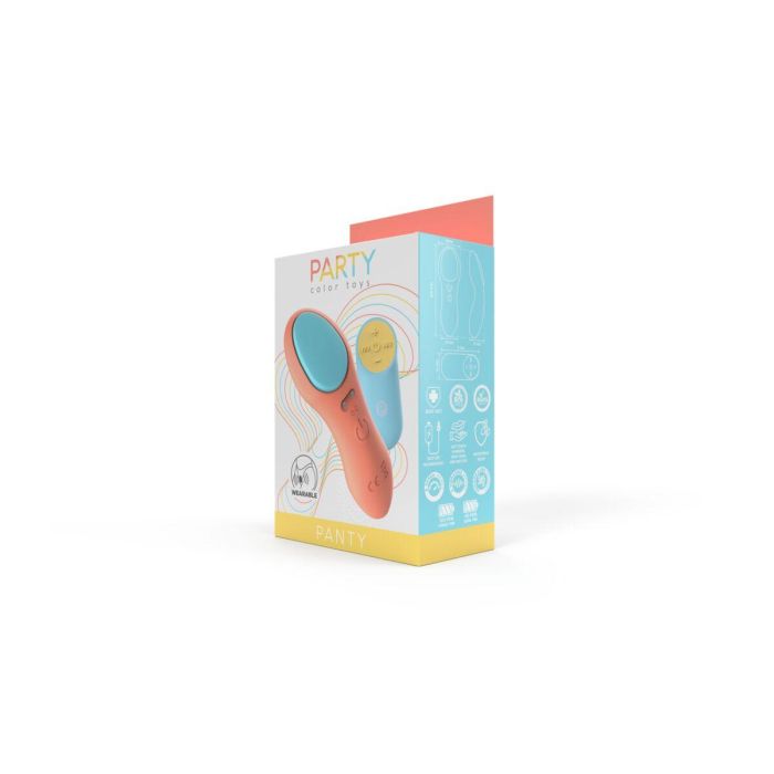 Vibrador para Parejas Party Color Toys 12 Vibrador para Parejas Party Color Toys 12
