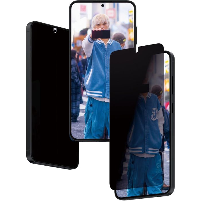 PanzerGlass UWF (wA) Protector de Pantalla Privacidad para Samsung Galaxy S24 Plus con EasyAligner y Anti-huellas