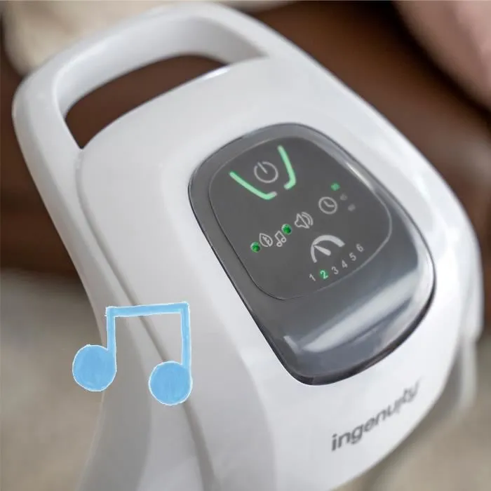 Ingenuity Toutconfort Swing Cassidy - Silla Mecedora Bebé con 3 Direcciones de Oscilación, 6 Velocidades, Asiento Giratorio y Móvil con Juegos 2 Ingenuity Toutconfort Swing Cassidy - Silla Mecedora Bebé con 3 Direcciones de Oscilación, 6 Velocidades, Asiento Giratorio y Móvil con Juegos 2