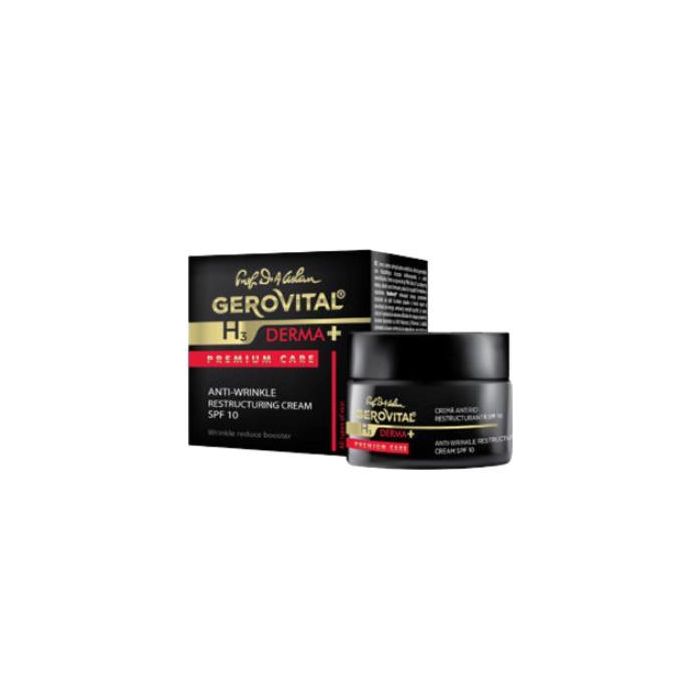 Gerovital Crema Antiarrugas Reestructurante Redensificante con Colágeno y Elastina 50ml