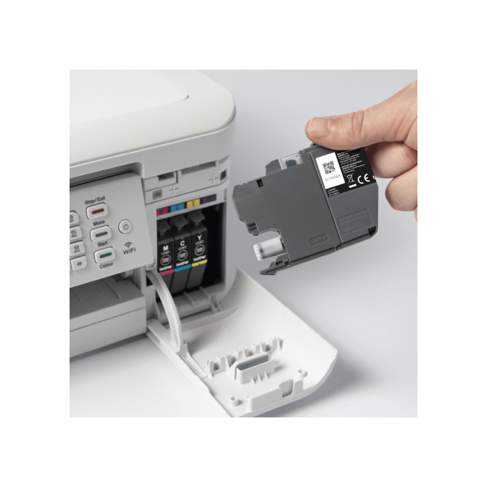 Brother Cartucho de Tinta Cian Compatible con Impresoras DCP-J1050DW y MFC-J1010DW, Rinde hasta 200 Páginas 4