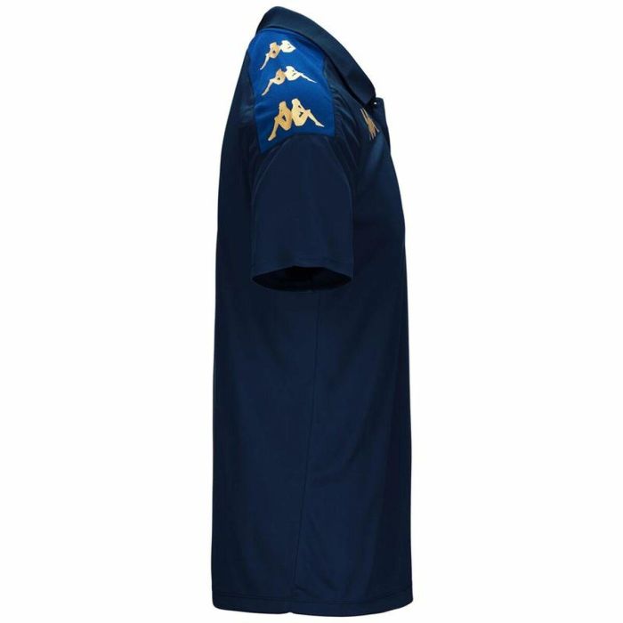 Polo de Manga Corta Hombre Kappa 4Futbol Ghiolo Azul 2XL 1 Polo de Manga Corta Hombre Kappa 4Futbol Ghiolo Azul 2XL 1