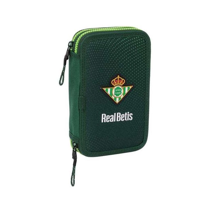 Plumier Doble Real Betis Balompié Verde 12.5 x 19.5 x 4 cm 28 piezas 0 Plumier Doble Real Betis Balompié Verde 12.5 x 19.5 x 4 cm 28 piezas 0