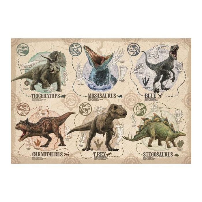 CLEMENTONI Puzzle Jurassic World 104 piezas 1