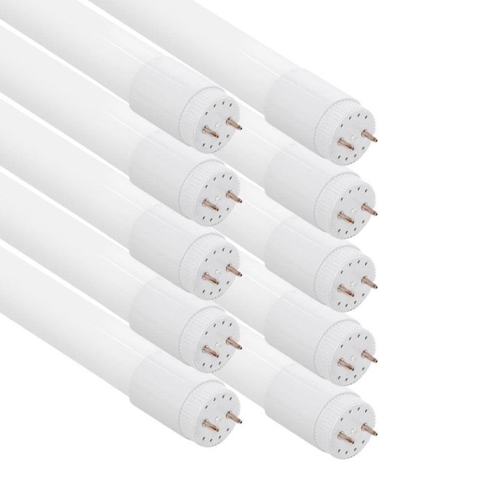 Pack 10 Tubos LED T8 22W 150cm Blanco Frío 6000K 3080Lm Vidrio 40.000H Conexión Doble [TC-T8-22WC-CW-PK10-AP] 2
