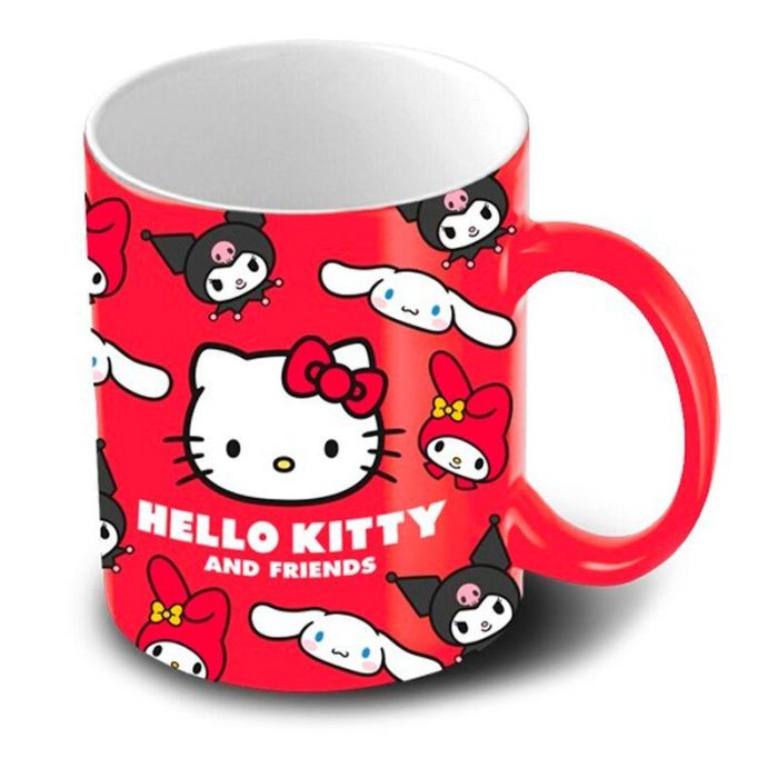Karactermania Taza Hello Kitty and Friends Cerámica 350ml Caja Regalo