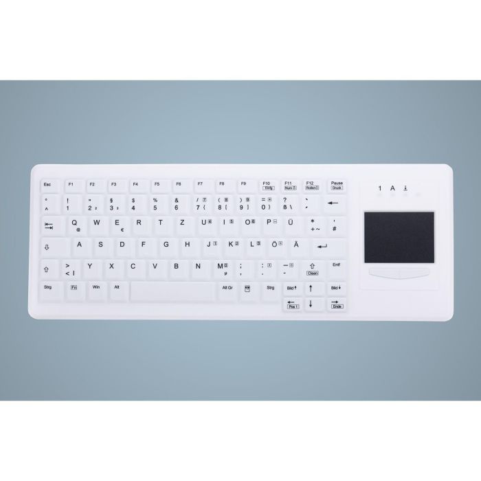 CHERRY AKTIVE KEY Wireless Hygiene Compact Touchpad Keyboard