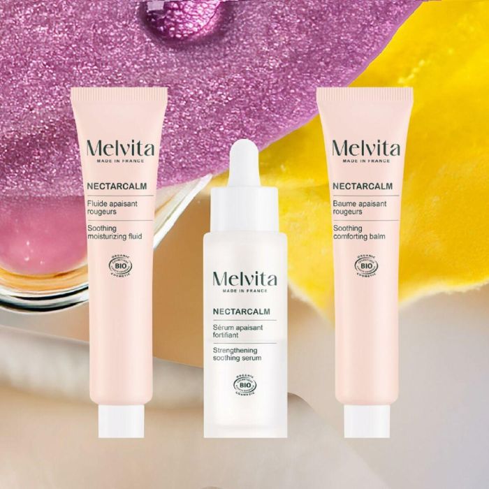 Melvita NECTARCALM Fluido Facial Calmante Antirojeces para Pieles Normales a Mixtas. Reduce Tirantez, Hidrata y Protege 40 ml 1 Melvita NECTARCALM Fluido Facial Calmante Antirojeces para Pieles Normales a Mixtas. Reduce Tirantez, Hidrata y Protege 40 ml 1