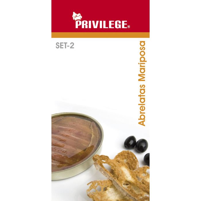 Abrelatas Privilege (2 pcs) 2 Abrelatas Privilege (2 pcs) 2