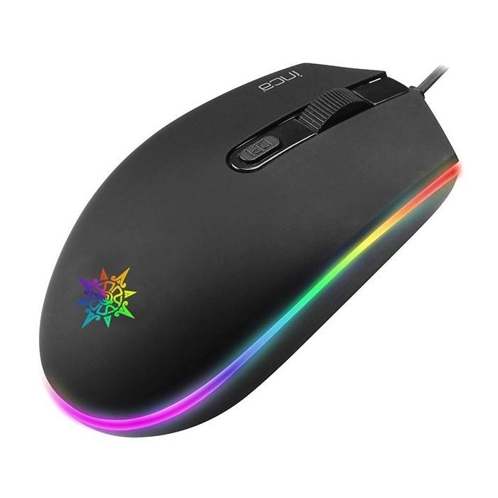 INCA Gaming Maus IMG-GT13 1200 DPI. RGB. 4 Tasten. USB. SW retail 2 INCA Gaming Maus IMG-GT13 1200 DPI. RGB. 4 Tasten. USB. SW retail 2