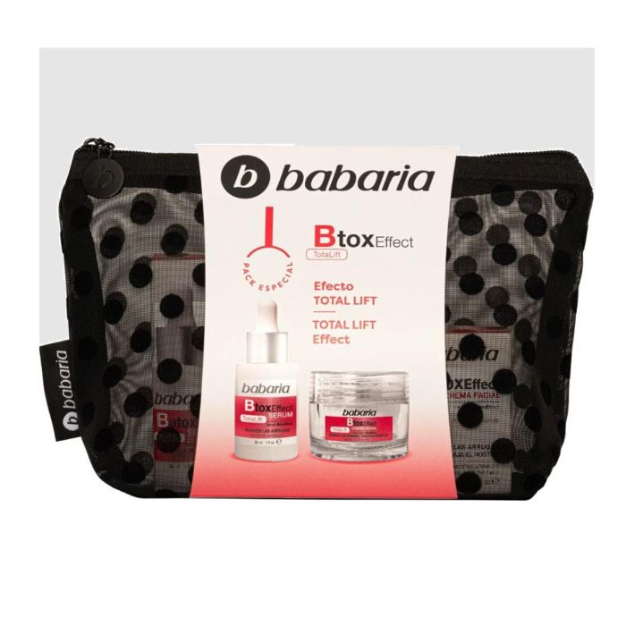 BABARIA Btox effect total lift Crema facial set 50 ml + serum 1u