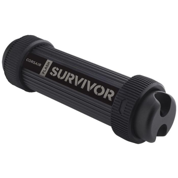 Corsair CMFSS3B-256GB USB Flash Survivor Stealth 256GB, USB 3.2 Gen 1 (3.1 Gen 1) Tipo-A, Resistente a golpes/agua, Negro