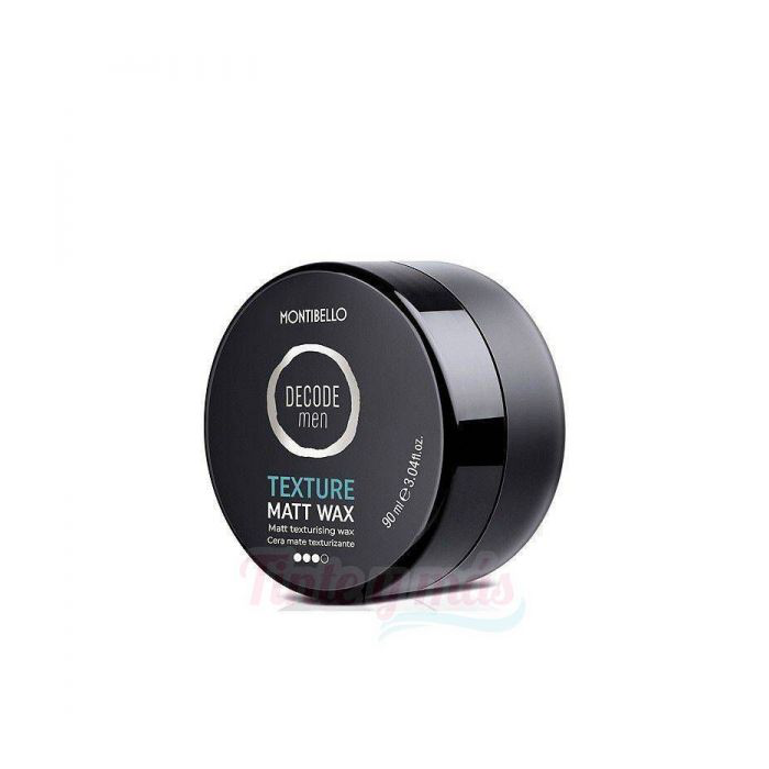 Montibel·Lo Decode Texture Men Matt Wax Crema Modelante Matificante Fijación Extrema para Cabello 90ml
