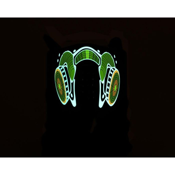 Máscara Antigás con Luces Led, Sensor de Sonido, Verde, Accesorio para Fiestas y Halloween 1 Máscara Antigás con Luces Led, Sensor de Sonido, Verde, Accesorio para Fiestas y Halloween 1