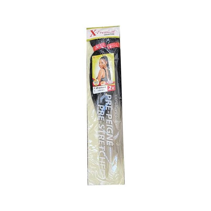 X-Pression Cabello sintético para trenzar X-PRESSION PRE-PEIGNE T1B/MATTEGRAY (1X2) X-Pression Cabello sintético para trenzar X-PRESSION PRE-PEIGNE T1B/MATTEGRAY (1X2)