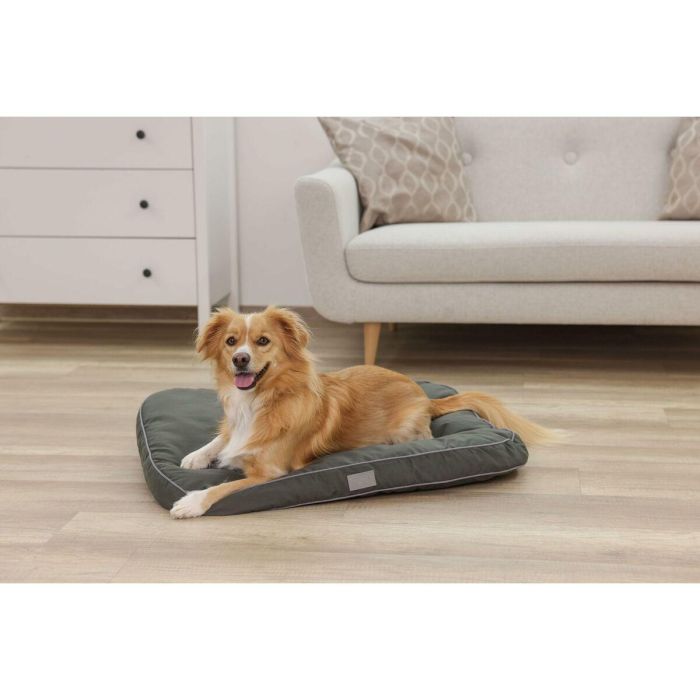 Kerbl AUC1732613471319 Cama para Perros Jerome Grande 100x70x11 cm Cojín Verde Oscuro 5