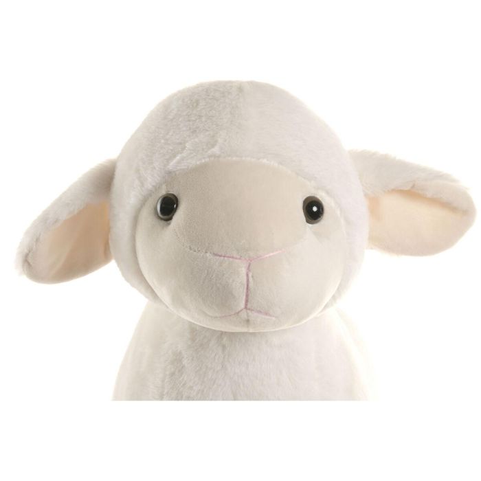 DKD Home Decor Mecedora Infantil de Oveja, Poliéster y Madera, Blanco/Natural, 33 x 50 x 64 cm 6 DKD Home Decor Mecedora Infantil de Oveja, Poliéster y Madera, Blanco/Natural, 33 x 50 x 64 cm 6