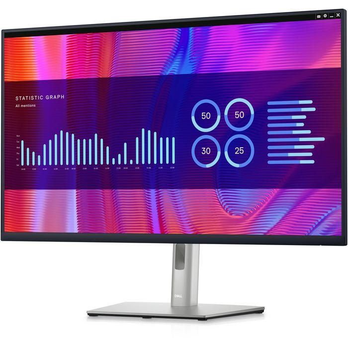 Dell P3223DE Monitor 80cm (31.5") QHD IPS 5ms USB-C HDMI DisplayPort Negro/Plata 2