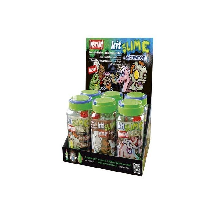 Juego Instant Slime Kit Completo Surtido Expositor De 6