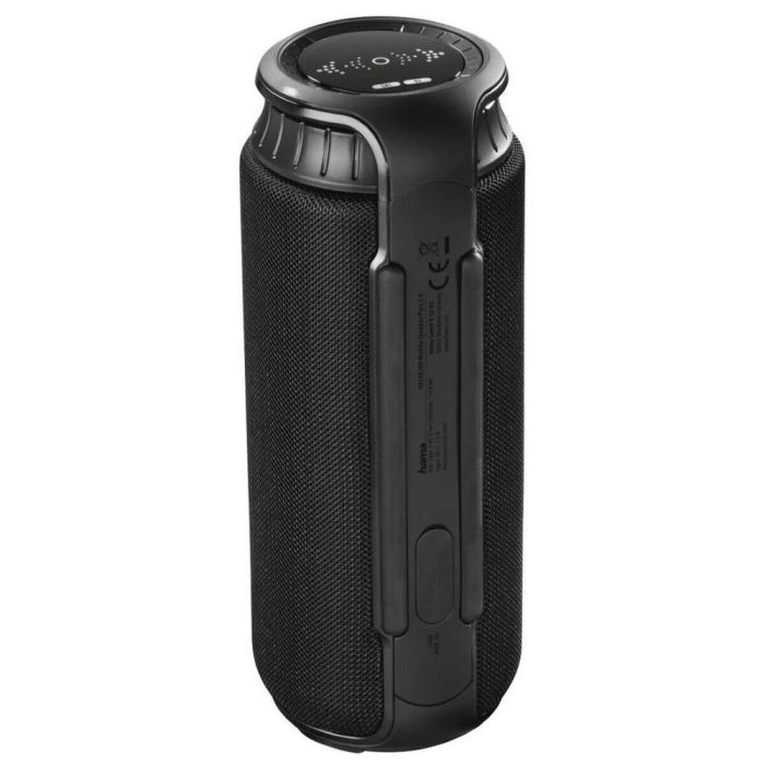 Hama Altavoz Pipe 2.0 Negro 24W Portátil Bluetooth IPX4 Batería 12h 1 Hama Altavoz Pipe 2.0 Negro 24W Portátil Bluetooth IPX4 Batería 12h 1