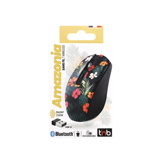 TNB Raton inalambrico Bluetooth recargable - AMAZONIA TNB Raton inalambrico Bluetooth recargable - AMAZONIA