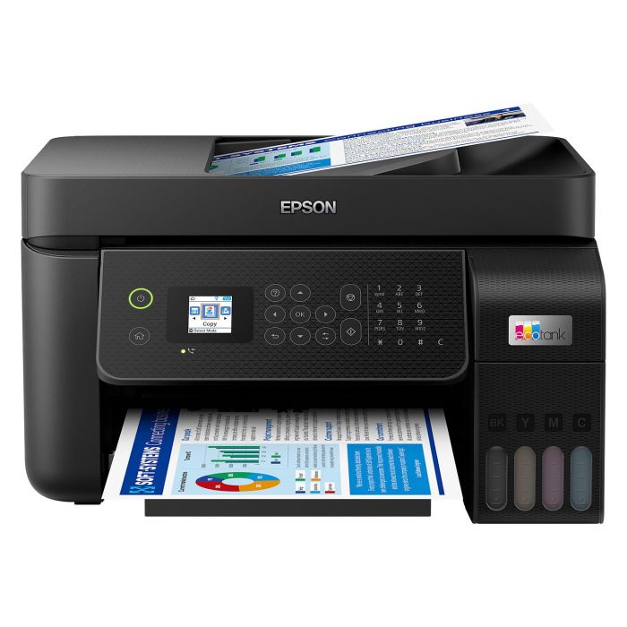 Epson ET-4800 Impresora Multifunción 4en1 Inyección Tinta Color A4 LAN Wifi ADF Negro 1 Epson ET-4800 Impresora Multifunción 4en1 Inyección Tinta Color A4 LAN Wifi ADF Negro 1