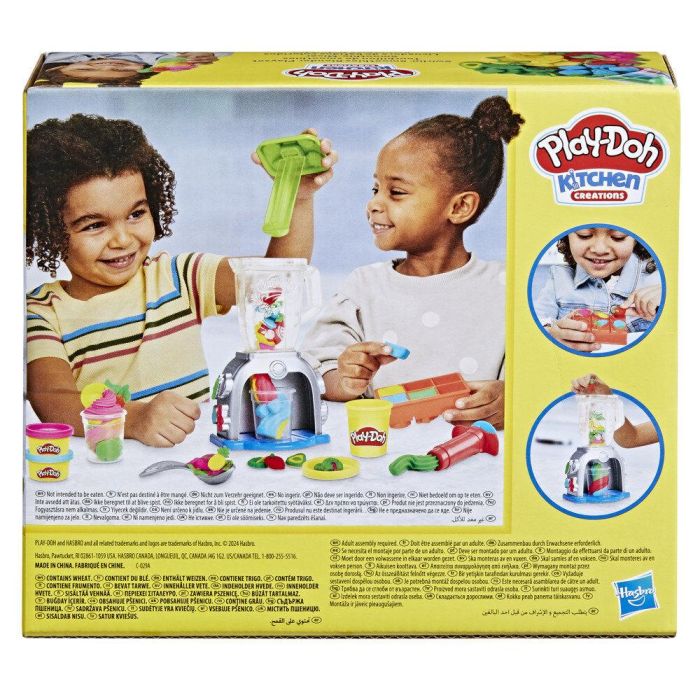Play-Doh F9142 Licuadora de Batidos Coloridos de Juguete para Crear Frutas y Vegetales de Plastilina. Set de Comida para Niños. 21 Play-Doh F9142 Licuadora de Batidos Coloridos de Juguete para Crear Frutas y Vegetales de Plastilina. Set de Comida para Niños. 21