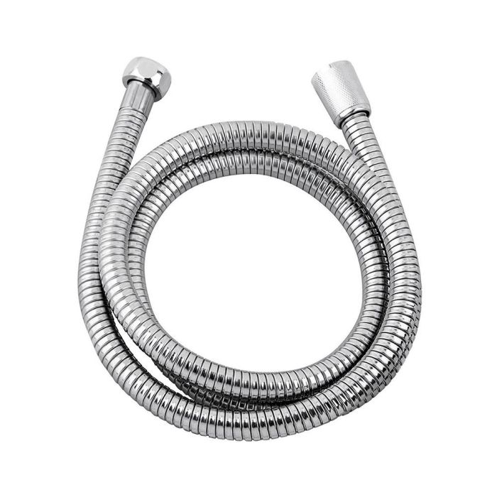Edm Flexo de ducha acero inoxidable cromo 1,5 m doble cerradura tuercas latón 0 Edm Flexo de ducha acero inoxidable cromo 1,5 m doble cerradura tuercas latón 0