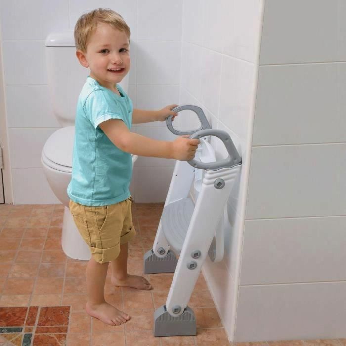 Dreambaby STEP-UP Reductor de Inodoro para Baño con 2 Niveles Regulables - Gris 2