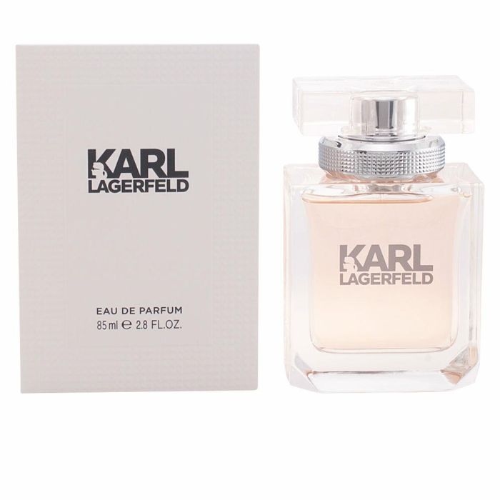 Karl Lagerfeld Pour Femme Eau de Parfum Vaporizador para Mujer 85 ml - Fragancia Floral Frutal con Cítricos, Melocotón y Almizcle 1 Karl Lagerfeld Pour Femme Eau de Parfum Vaporizador para Mujer 85 ml - Fragancia Floral Frutal con Cítricos, Melocotón y Almizcle 1