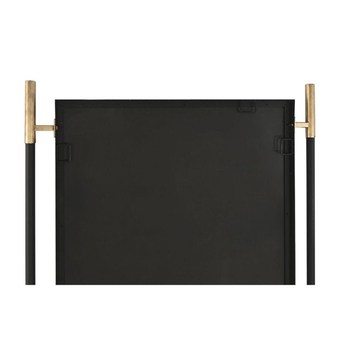 DKD Home Decor Espejo Moderno Negro Dorado de Hierro y Cristal, 192x86 cm, para Pared, con Zona de Reflejo 69x181 cm 2 DKD Home Decor Espejo Moderno Negro Dorado de Hierro y Cristal, 192x86 cm, para Pared, con Zona de Reflejo 69x181 cm 2