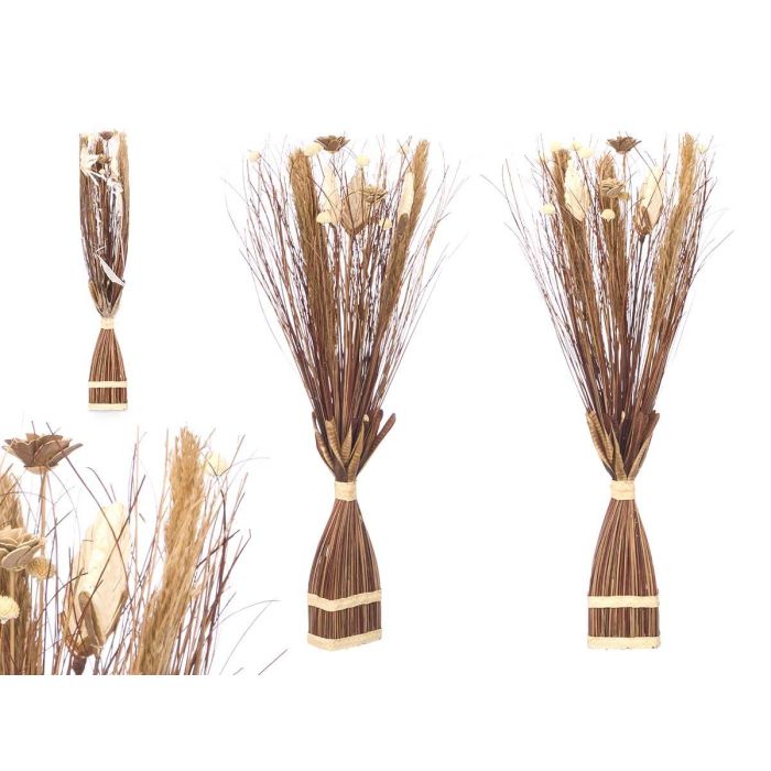 Giftdecor Ramillete Cuadrado Marrón 14x100x10 cm - Materia Vegetal Seca (4 Unidades) Giftdecor Ramillete Cuadrado Marrón 14x100x10 cm - Materia Vegetal Seca (4 Unidades)