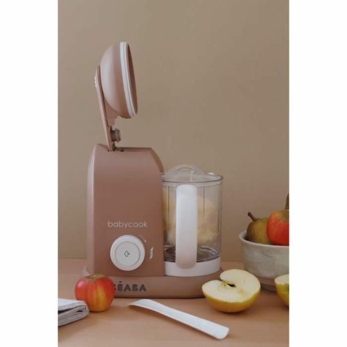 BEABA EXCLUSIVE, Babycook solo, robot bebé 4 en 1, cocina-batidora, Pralin 3 BEABA EXCLUSIVE, Babycook solo, robot bebé 4 en 1, cocina-batidora, Pralin 3