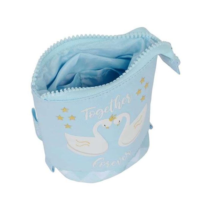 Estuche Cubilete Glow Lab Cisnes Azul claro 8 x 19 x 6 cm 2 Estuche Cubilete Glow Lab Cisnes Azul claro 8 x 19 x 6 cm 2