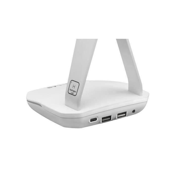 Auriculares/Soporte para auriculares - THE G-LAB - K-STAND HYDROGEN - 2 puertos USB - Blanco 4