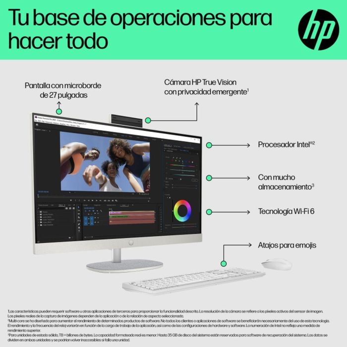 PC de Sobremesa HP B9GN4EA Intel Core i5-1335U 16 GB RAM 1 TB SSD 2 PC de Sobremesa HP B9GN4EA Intel Core i5-1335U 16 GB RAM 1 TB SSD 2
