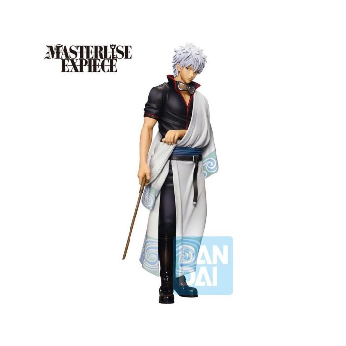 Ichibansho Gintama Gintoki Sakata Figura 20cm Anime con kimono azul claro y cabello blanco 2 Ichibansho Gintama Gintoki Sakata Figura 20cm Anime con kimono azul claro y cabello blanco 2