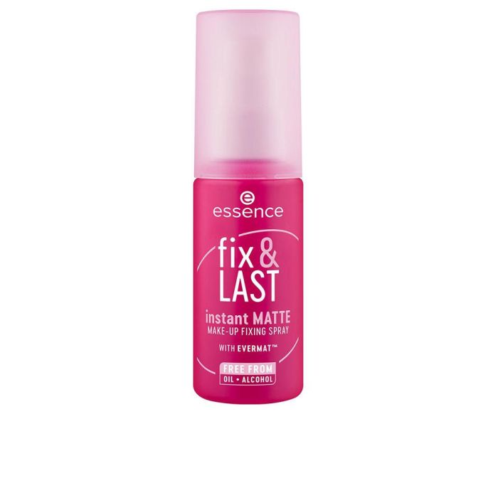 Essence Instant Matte Fix & Last Spray Fijador De Maquillaje 50 mL Essence Instant Matte Fix & Last Spray Fijador De Maquillaje 50 mL