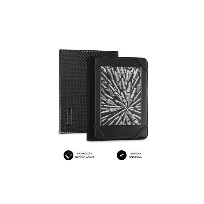 SUBBLIM Funda Ebook 6" Negro