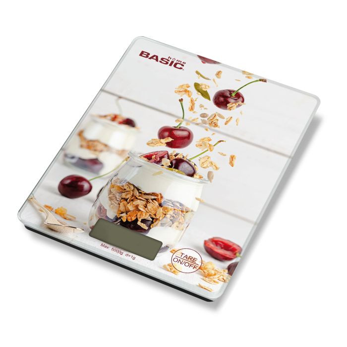 Basic Home Báscula de Cocina Digital 5 kg Cuadrada Decorativa Basic 15,3 x 20,3 x 1,6 cm (8 Unidades) 6